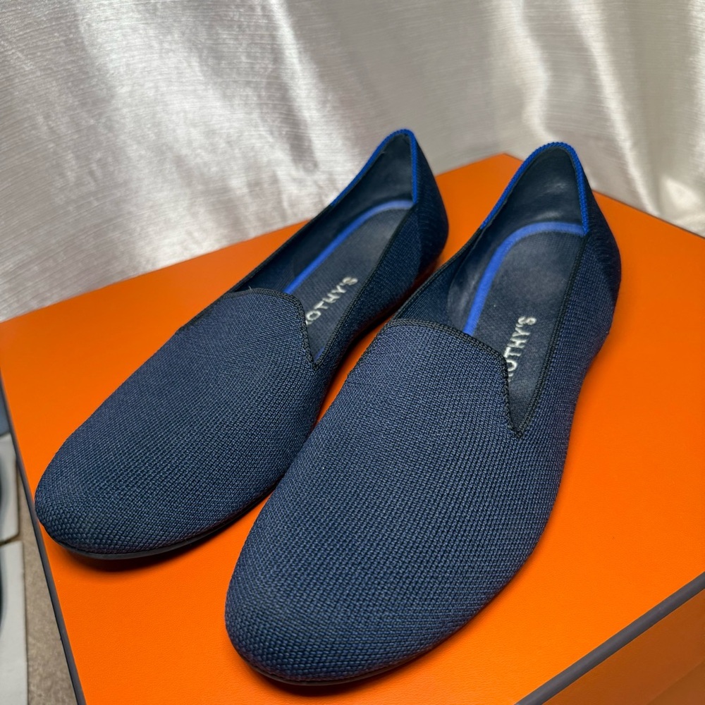 Rothy’s The Almond Loafer size 10.5 Navy